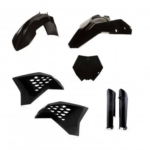 KIT PLÁSTICOS COMPLETO ACERBIS KTM SX / SX-F 2007-2010 PRETO
